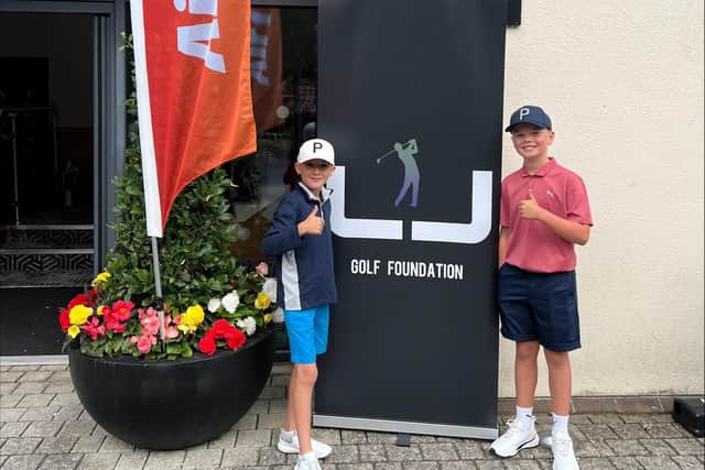 Josh Bland and Leo Boniface recently set up the Leo & Josh Golf Foundation to inspire and financially support children of all ages and backgrounds to play the sport.