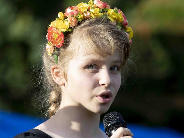 Delapré Abbey hosted the event on August 24, which saw people come together to celebrate the Ukrainian culture and pray for the country.