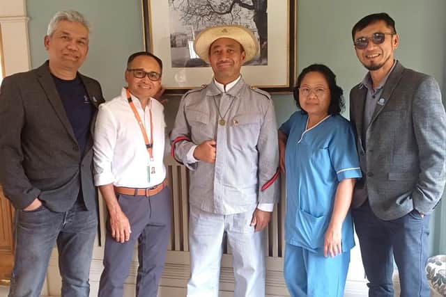 The remaining five nurses have just celebrated their 25-year milestone