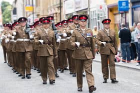 The Armed Forces Parade in Northampton 