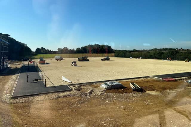Work started on site six months ago, in March.