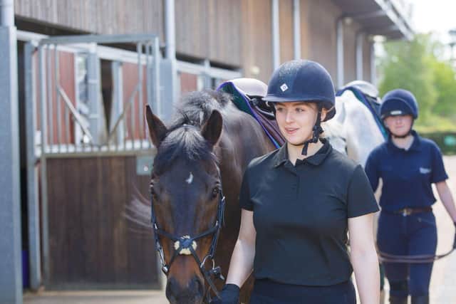 Moulton College has been praised for its equine provision