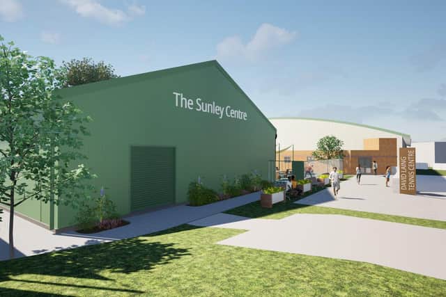 3D image shows what King’s Park Sports site could look like once the new hall is complete.