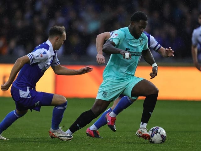 Not much is going for him at the moment and that was no better illustrated than by his early miss as a combination of Cox and a defender somehow denied him. Might get accused of lacking effort but it's more a confidence issue. Needs a goal... 5.5