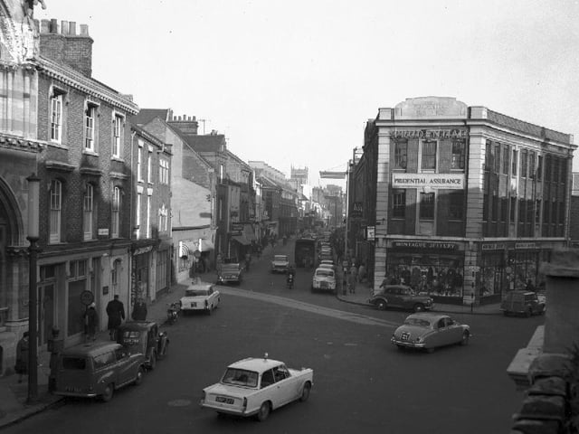 St Giles Street, Northampton November 27, 1959