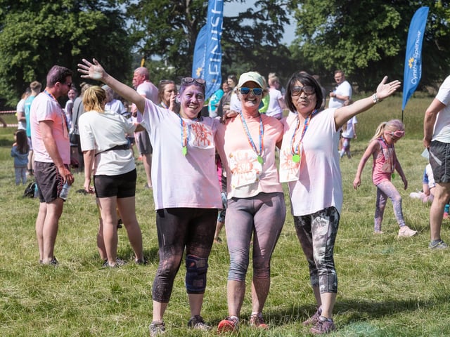 The Cynthia Spencer Northampton Colour Run 2022 took place at Overstone Park on Saturday, June 11.
