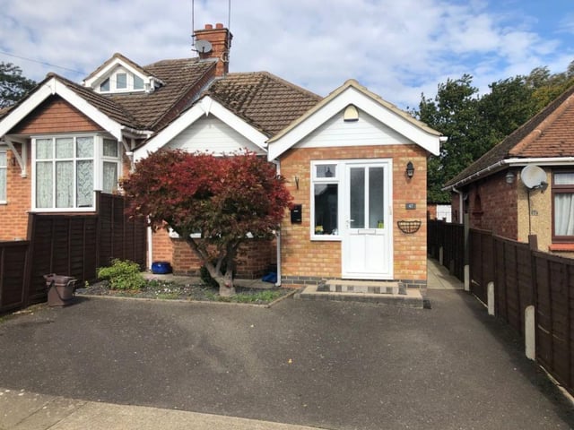 One bedroom semi-detached bungalow, on the market with Jackson Grundy and Rightmove, with a guide price of £230,000