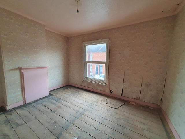 The house has three bedrooms