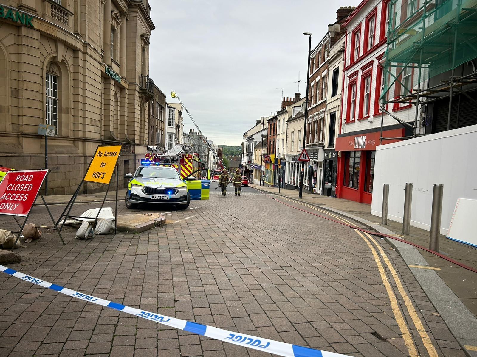 WATCH: Senior firefighter confirms which building was hit by 'large-scale' blaze in Northampton town centre - Vimarsana News