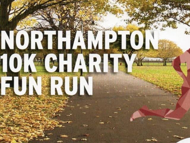 A 10km charity run will take over The Racecourse in Northampton on Sunday December 3.