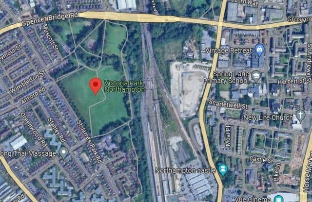 The incident happened in Victoria Park.