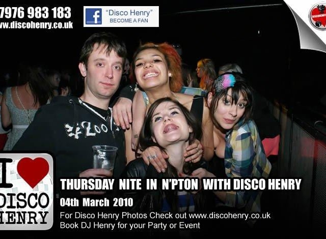 Nostalgic pictures from a night out at Roadmender