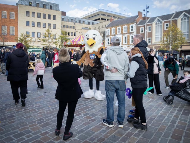 The Northamptonshire Day celebrations took place in Northampton Market Square on Saturday, October 25