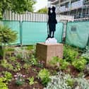 The VE Day tribute in St Katherine's Gardens