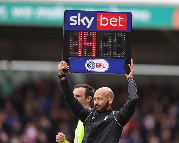 An incredible 14 minutes were added at the end of Saturday's League One fixture between Northampton and Stevenage.