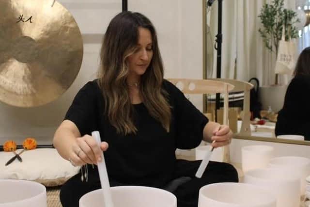 Jodie Beteli launched FLO Sound & Breathwork in September last year, after leaving her role as a secondary school teacher which she had done for her entire career.