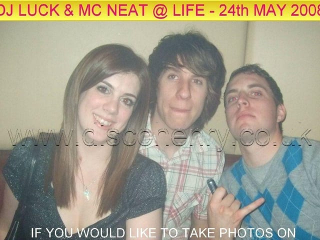 Nostalgic pictures from a DJ Luck gig in Northampton