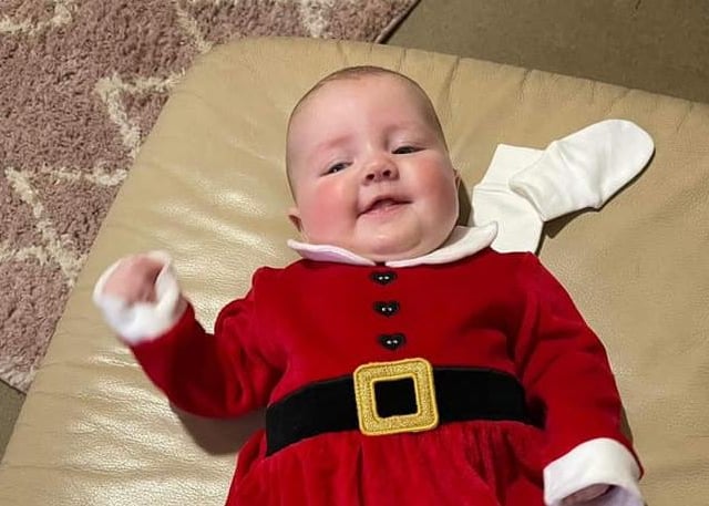 Three-month-old Sofia.