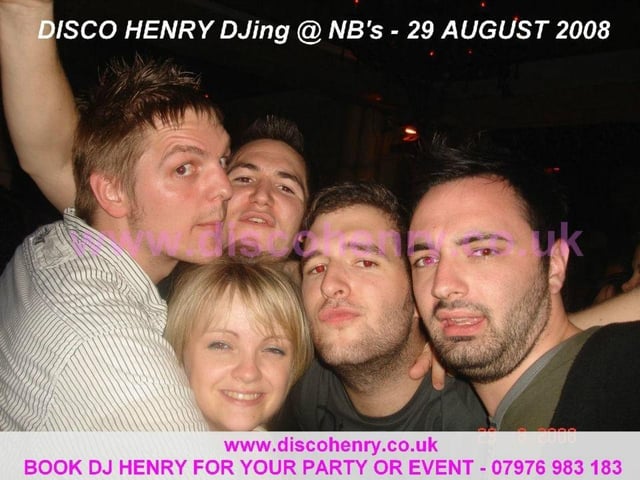 Nostalgic pictures from a night out in town