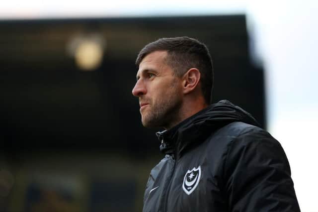 Pompey boss John Mousinho