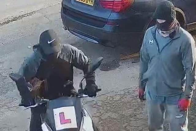 Police believe the two people pictured could help with the investigation.