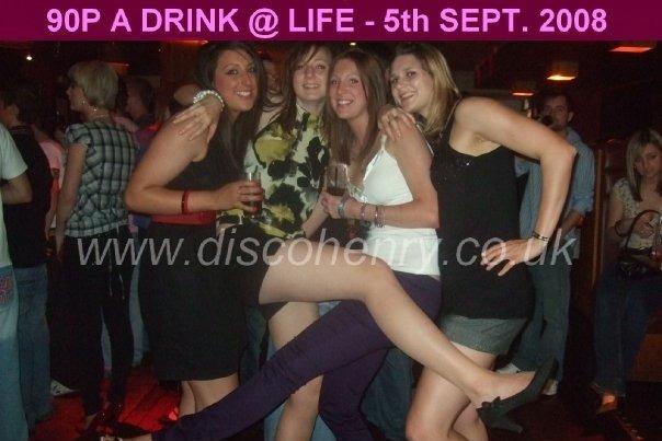 Nostalgic pictures from a '90p a drink' night out in town