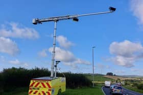 The new cameras, which can detect driving offences, are currently being trialled in Northamptonshire.