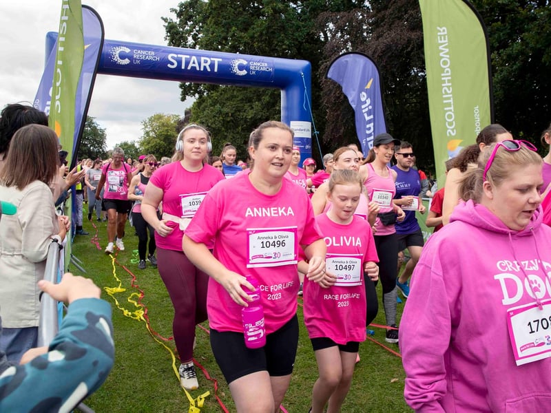 The 3k, 5k and 10k events took place in Abington Park on Sunday July 30, 2023.