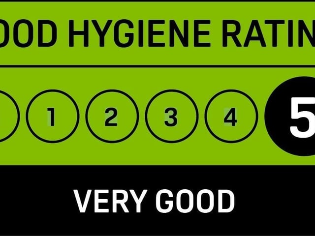 The takeaway in Dragonfly Way, Pineham was inspected on June 15 and given five stars.