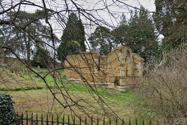 The ruins of St Johns Churchyard in Boughton Green are said to be haunted by an 18th century highwayman, as well as the spectres of a weeping red-haired woman and an old ship captain