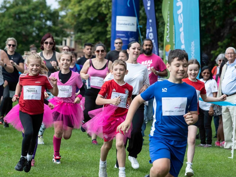 Pretty Muddy events took place in Abington Park on Saturday July 29, 2023.