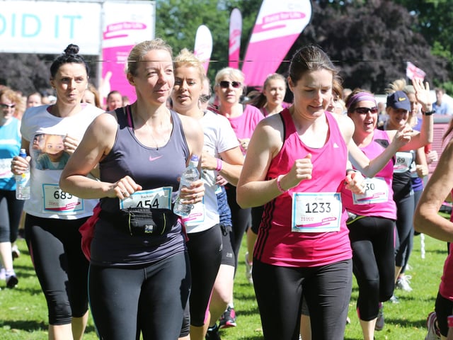 2014 - 10k Race for Life at Abington Park, Northampton.