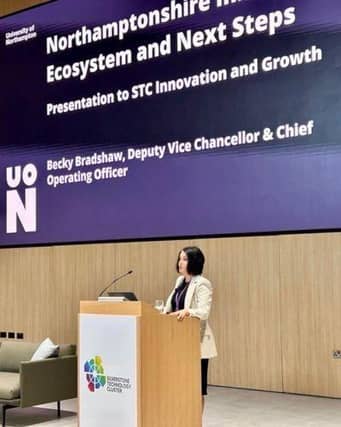 Becky Bradshaw, UON’s Deputy Vice Chancellor and Chief Operating Officer.