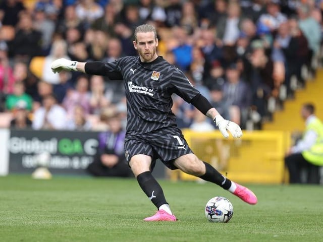 It was great to see the big goalkeeper back between the sticks, and it was like he'd never been away - exudes calmness and composure. Beaten by a good strike... 7