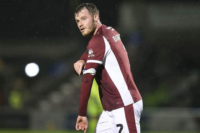 Jack Burroughs briefly wore the armband during last week's EFL Trophy tie before Jon Guthrie made his return. Picture: Pete Norton