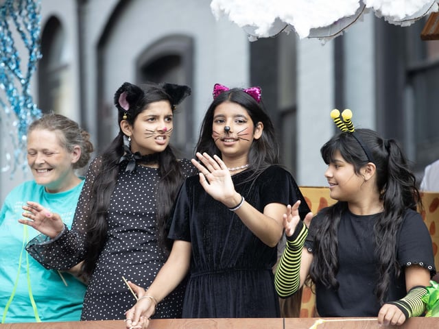 An explosion of joyous colour took over Northampton during the carnival on Saturday June 14.