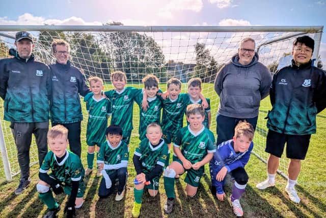 Steve Chadwick, Persimmon Homes with Towcester Town Football Club Under 9’s Tigers