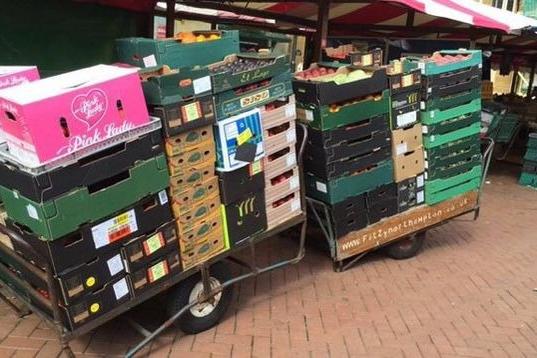 After closing down for good, market trader Joe Fitzpatrick has shared his favourite pictures from his family's iconic fruit and vegetable stall