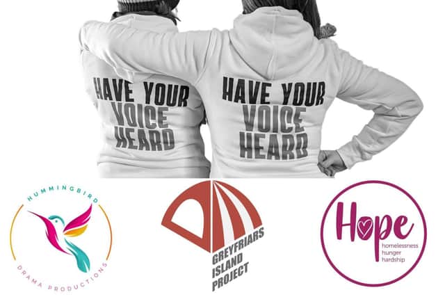 Have Your Voice Heard with the Greyfriars Island Project - Produced by Hummingbird Drama Productions Ltd working in Partnership with Northampton's Hope Centre.