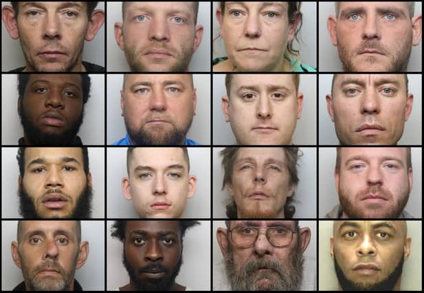 Faces of a few thugs, thieves, sex offenders, drug dealers and dangerous drivers jailed by the courts during November 2022