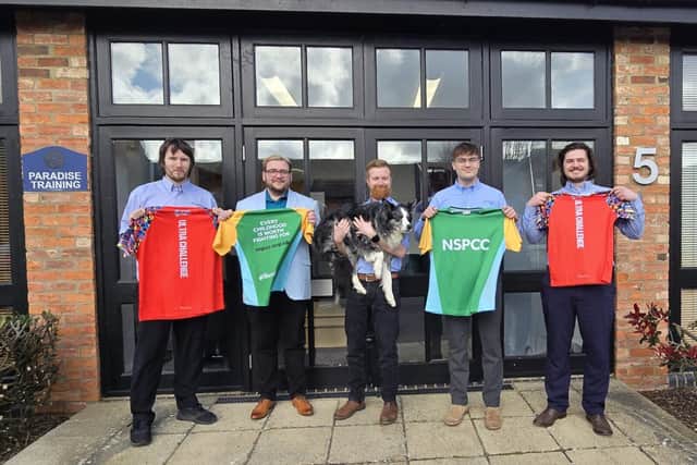 The Paradise Ultra Challenge Team: Ash, Gareth, Alex, Robert, Rachmann