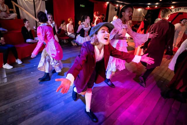 Royal & Derngate Youth Theatre in a recent performance