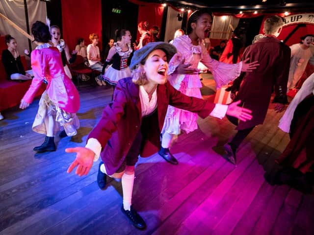 Royal &amp; Derngate Youth Theatre in a recent performance