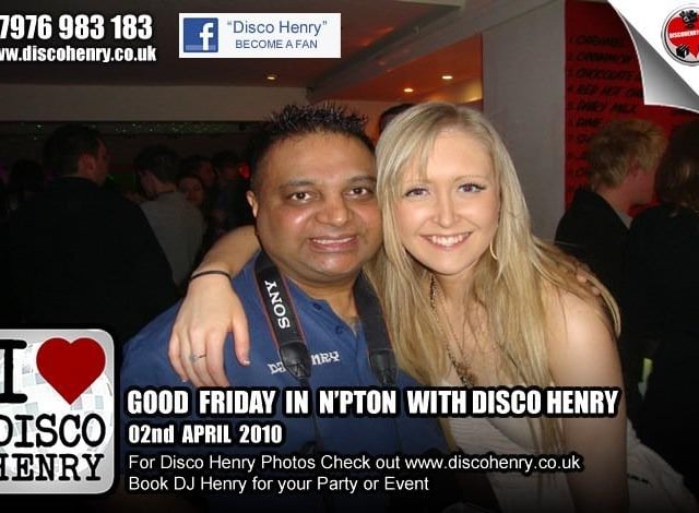 Nostalgic pictures from a Good Friday night out in town
