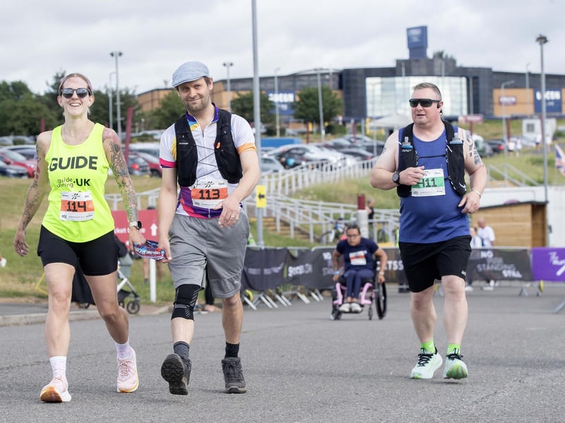 Hundreds of runners took part in the event on Sunday May 31, which started and ended at Sixfields Stadium.