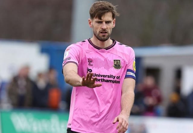 Held things together as Cobblers came under mounting pressure in the final 20 minutes. One big chance went begging for Hopper but otherwise Town stood strong and held out, led by the skipper... 7.5