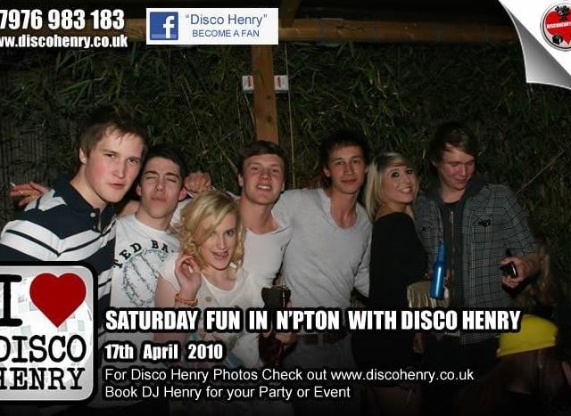 Nostalgic pictures from a night out at NB's