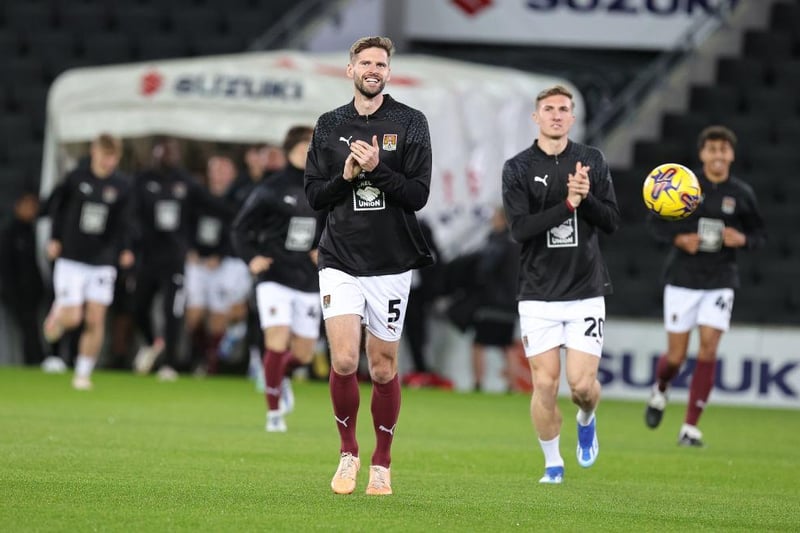 Great to see the skipper back after seven weeks out and he got a useful 34 minutes in the legs before he was replaced in a pre-planned substitution... 6