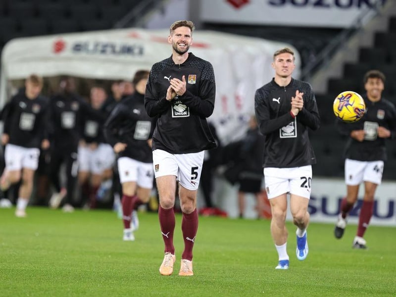 Great to see the skipper back after seven weeks out and he got a useful 34 minutes in the legs before he was replaced in a pre-planned substitution... 6