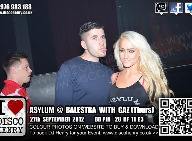 Nostalgic pictures from a 2012 night out at Balestra